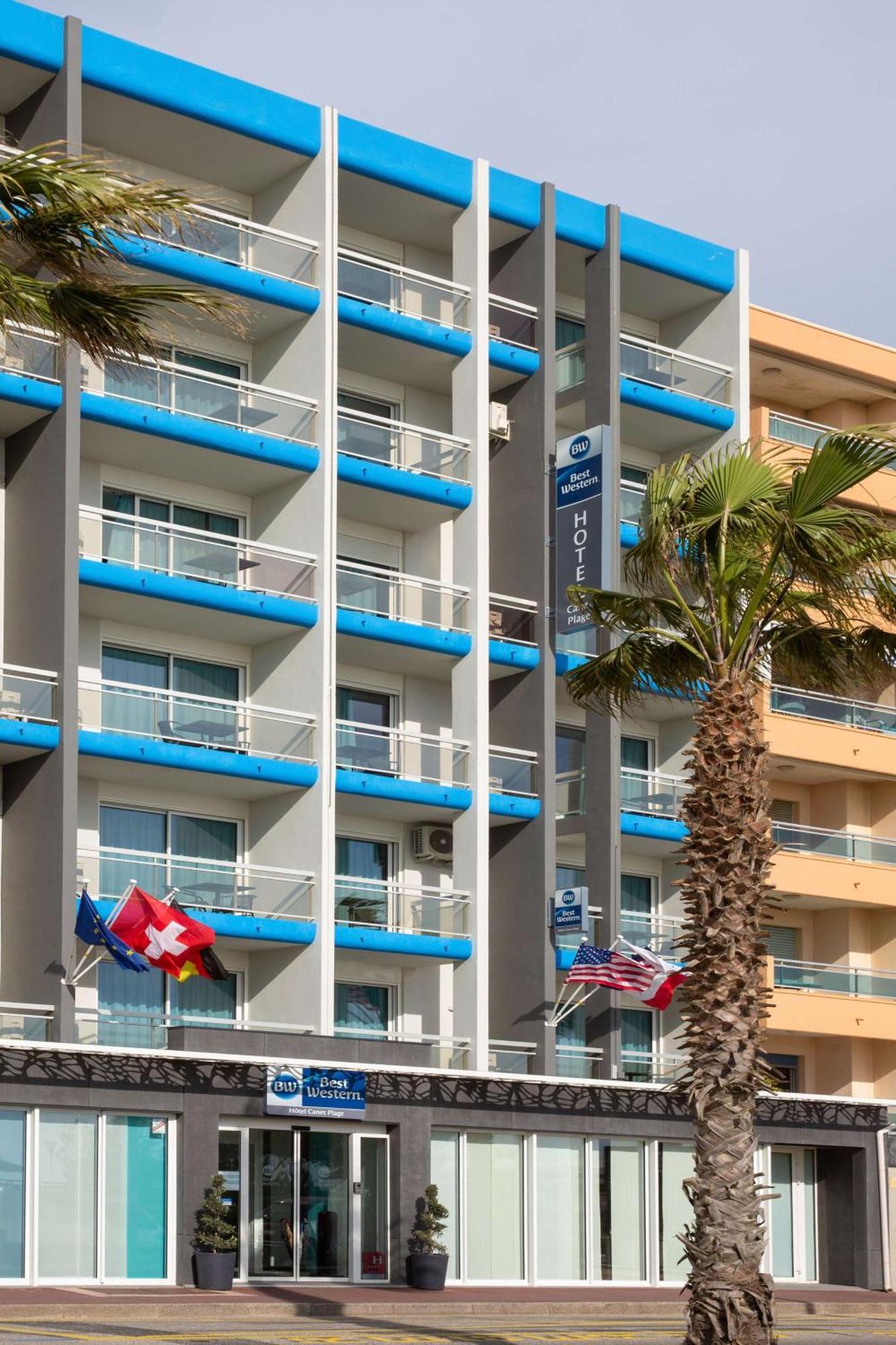 Best Western Plus Hotel Canet-Plage Екстериор снимка